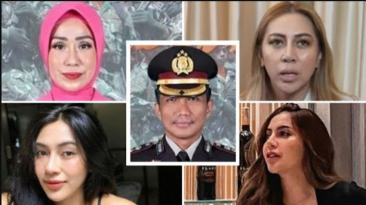 Bikin Geleng-geleng, Ini Deretan 4 Isteri Eks Kapolres Muara Enim AKBP Aris Rusdiyanto