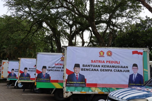 Jalankan Instruksi Prabowo, SATRIA Turun Langsung Bantu Korban Gempa Cianjur