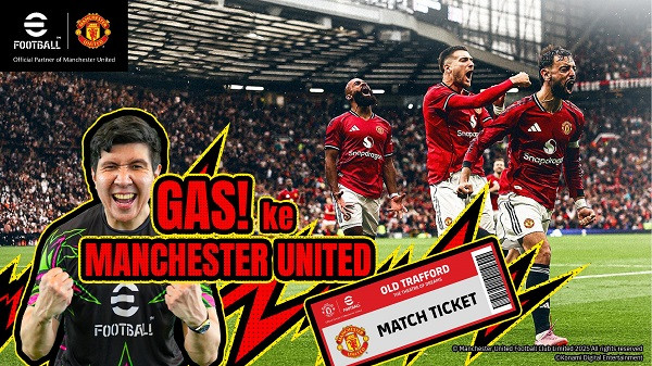 KONAMI Luncurkan Kampanye “Gas ke Manchester United!” di eFootball