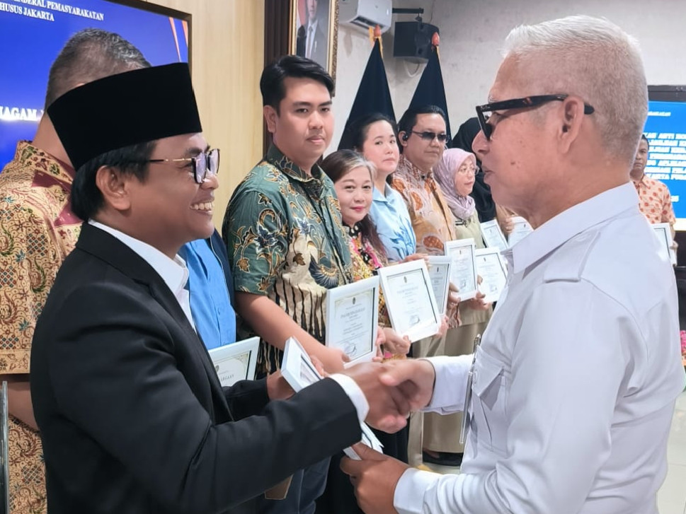 Tarbiyatun Nafs Center Raih Penghargaan Kemenimipas DKI Jakarta
