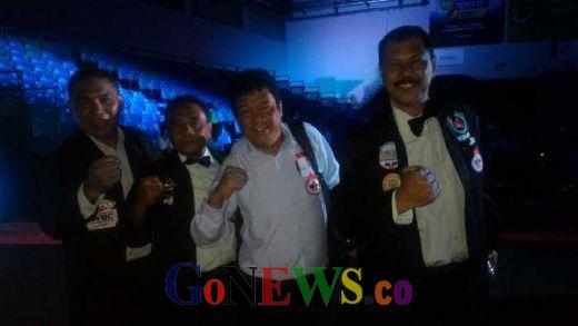 Empat Wasit atau Hakim Tinju Profesional Indonesia Pimpin Pertandingan di Singapura