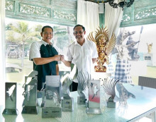 Dibuat di Tuksedo Studio Bali, Piala Free Fly Piala Ketua MPR RI Sama Dengan Piala MotoGP Mandalika