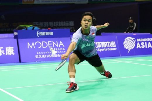 Jonatan Susul Anthony ke Babak Kedua Badminton Asia Championship