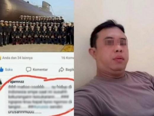 Hujat Personel TNI KRI Nanggala-402, Aipda FI Diamankan Propam Polda DIY