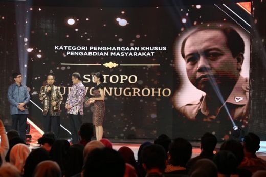Pengabdian Tanpa Batas dari Pejuang Kanker, Sutopo Diganjar Penghargaan Khusus di Liputan6 Award 2019