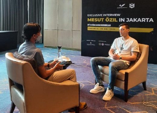Bukan Gabung Rans FC, Mesut Ozil Jelaskan Alasan Datang ke Indonesia