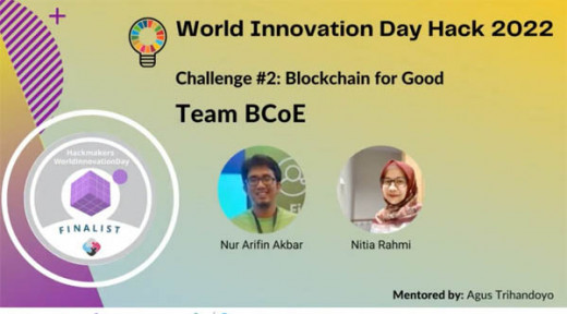 Digital Talent BRI Raih Prestasi di Ajang UN World Innovation Day Hack 2022