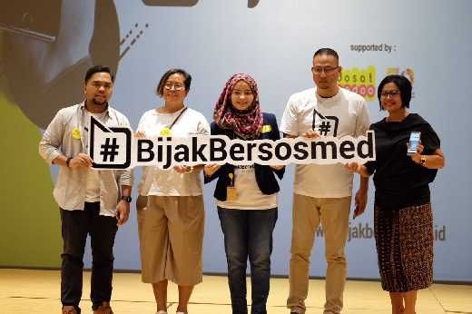 Diluncurkan, #BijakBersosmed untuk Media Sosial Indonesia yang Lebih Baik