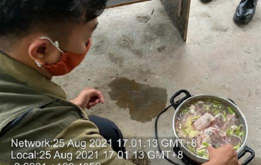 BKSDA Amankan Panci Berisi Sup Daging Buaya yang Dibantai TKA China