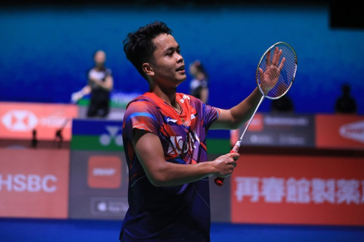 Tak Menemukan Pola, Ginting Terganjal di Perempatfinal