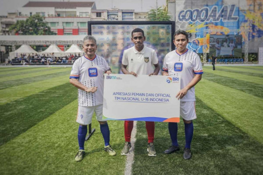 Dorong Regenerasi Pemain Sepakbola Nasional, BRI Berikan Apresiasi untuk Timnas U-16