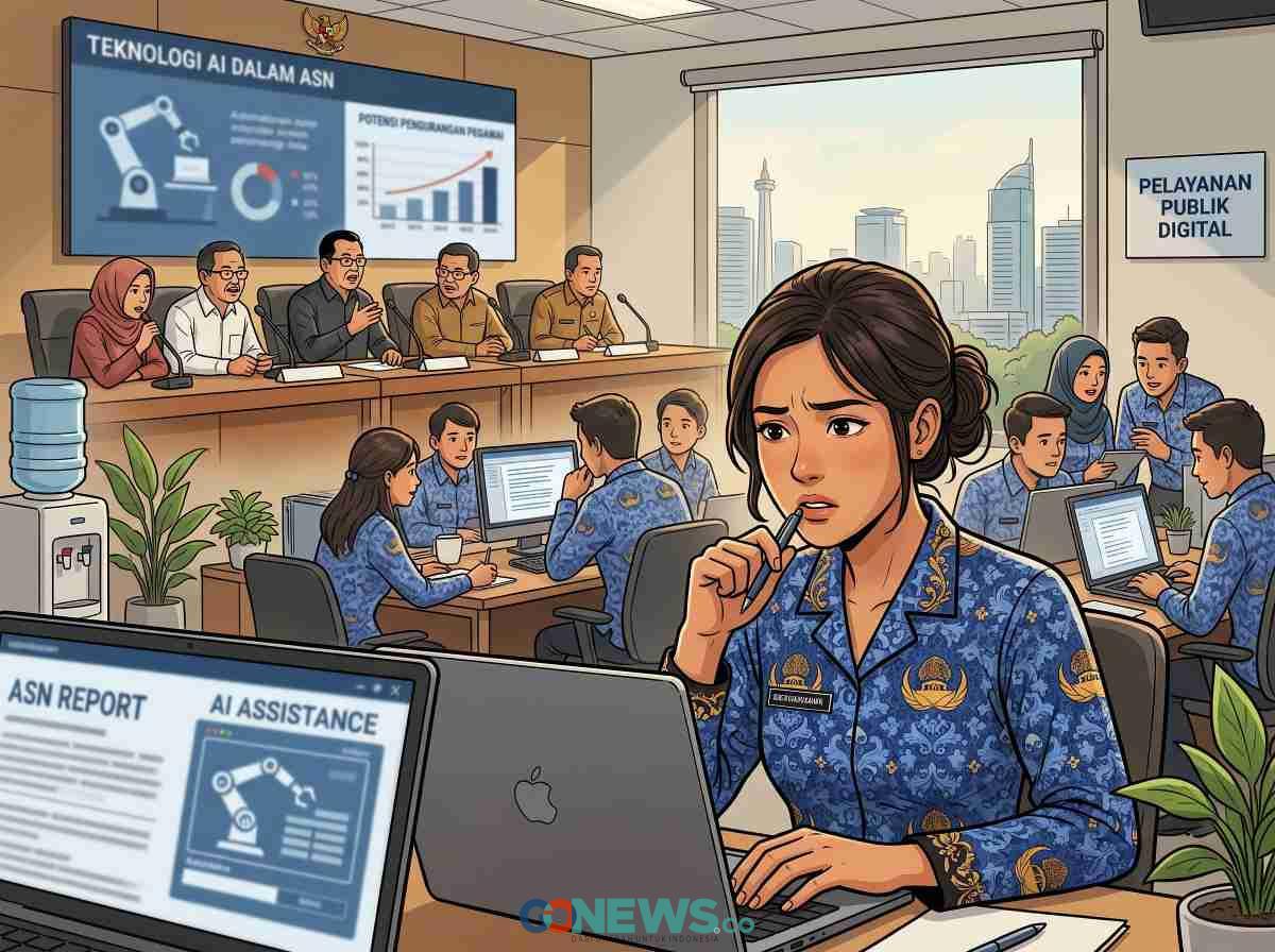 Selamat Tinggal Tumpukan Kertas, Kecerdasan Buatan Mulai Rambah Meja Kerja ASN Daerah