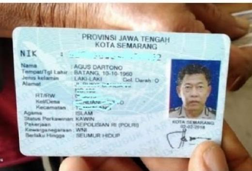 Manusia Silver Ditangkap Petugas, Netizen Terenyuh Lihat Pekerjaan di KTP