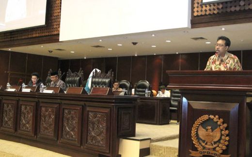 RUU Pembentukan UU Diajukan di Sidang Paripurna DPD RI untuk Disahkan