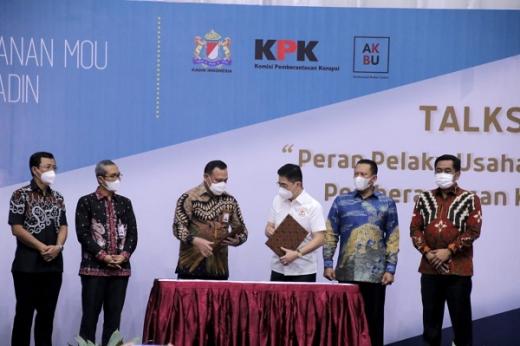 KADIN Indonesia Siap Menjadi Garda Terdepan Pemberantasan Korupsi di Dunia Usaha