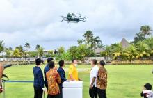 Menjadi Kendaraan Terbang Resmi IMI, Drone Ehang 216 Berhasil Uji Terbang di Bali