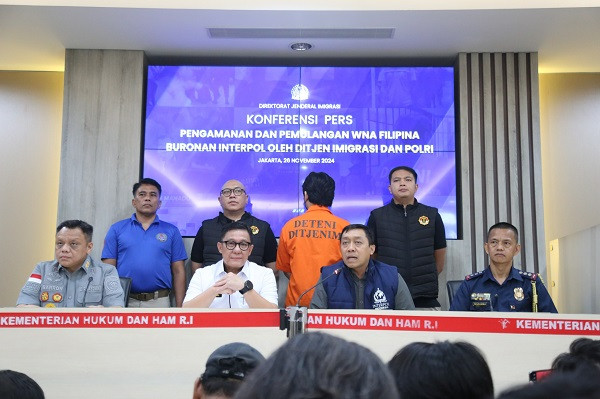Buronan Operator Kasino Hector Pantollana Dipulangkan ke Filipina