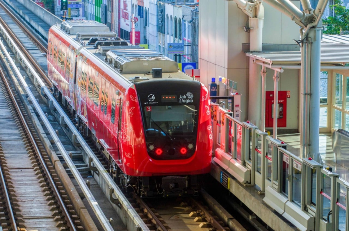 5 Tahun Operasional Komersial LRT Jakarta Terus Catatkan Prestasi