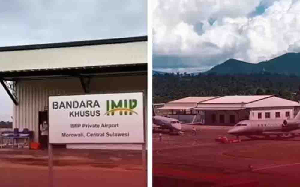 Bandara Ilegal IMIP Dinilai Ancam Kedaulatan, IWO Singgung Potensi Penyelundupan dan TPPO