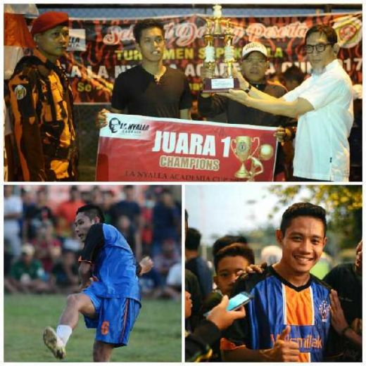 Pemain Timnas Evan Dimas Darmono, Ramaikan Turnamen Sepakbola La Nyalla Academia