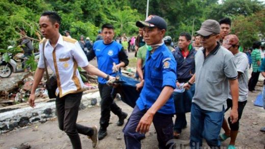 Update Terbaru Tsunami Selat Sunda: 429 Orang Meninggal, 1.485 Luka, 154 Hilang, 16.802 Orang Mengungsi