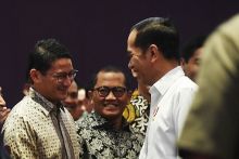 Digoda Jokowi Maju Pilpres 2024, Sandiaga Uno: Masih Terlalu Dini