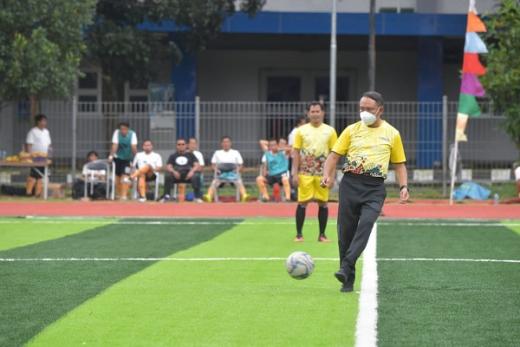 Laga Persahabatan Kemenpora Lawan Tim FIK UNNES