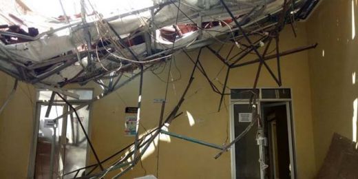 Astaga... Atap IGD RSUD Ambruk, 7 Perawat Terluka Ditimpa Reruntuhan