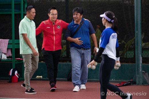 CdM Booster Motivasi Atlet Soft Tenis Yang Targetkan 3 Emas di SEA Games 2023 Kamboja