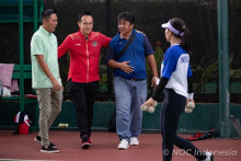 CdM Booster Motivasi Atlet Soft Tenis Yang Targetkan 3 Emas di SEA Games 2023 Kamboja
