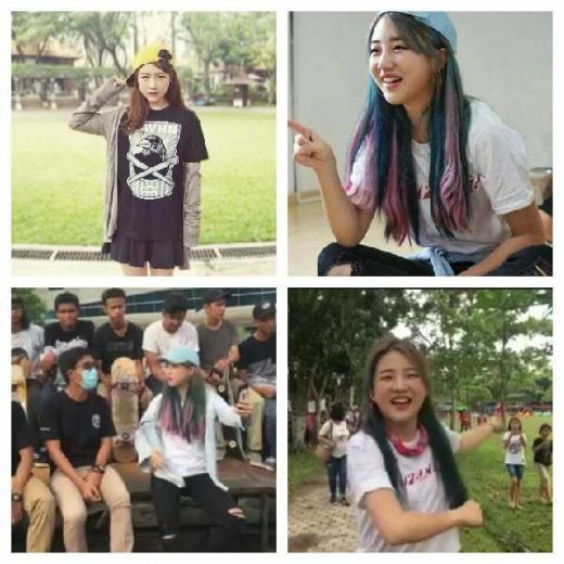 Seru-seruan Bareng Komunitas BMX di Pekanbaru, Ini yang Tak Bisa Dilupakan Youtuber Cantik Asal Korea