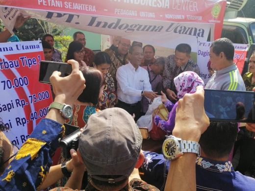 Suplay Daging Sapi ke TTI Center Bogor, BKP Kementan RI Gandeng PT Indoguna Utama