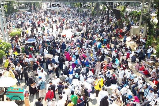 Polisi Sebut Massa Aksi di MK Sebagian Besar Bukan dari Jakarta