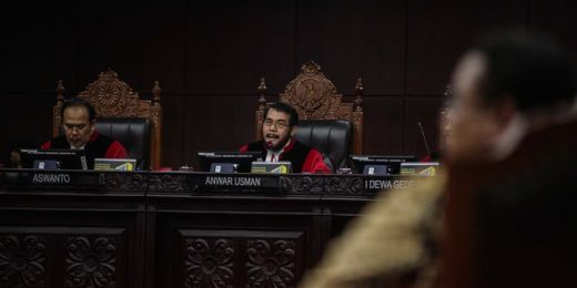 Hakim MK Sebut Dalil BPN Prabowo Soal Surat Suara Tercoblos di Gowa Tak Beralasan