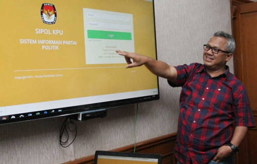 Puluhan Parpol sudah Punya Akun Sipol, Ini Rinciannya...