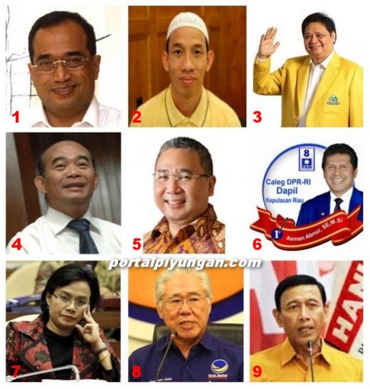Berikut Profil Singkat 9 Menteri Baru Kabinet Kerja Jokowi-JK