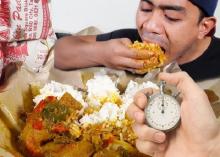 Viral Meme Kocak Makan di Warteg Cuma 20 Menit Arahan Jokowi