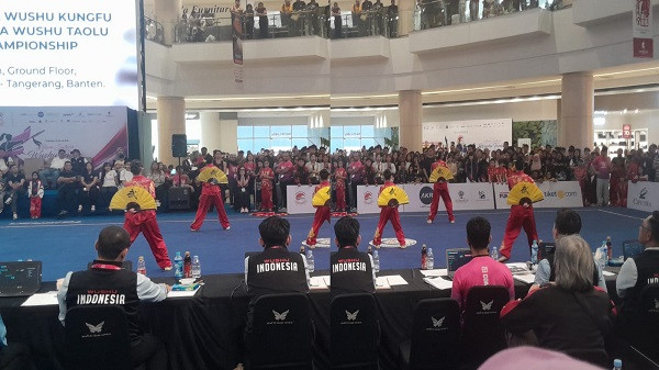 GoNews.co Tim Kungfu DKI Jakarta saat ta