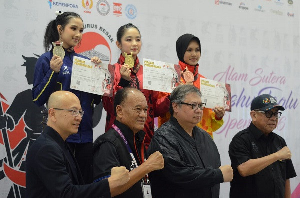 DKI Jakarta dan Rajawali Sakti Merajai Kejurnas Wushu Kungfu dan Mall Alam Sutra Taolu Open 2026