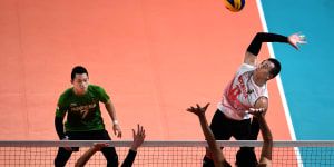 Bungkam Thailand, Tim Bolavoli Putra Indonesia ke Perempatfinal