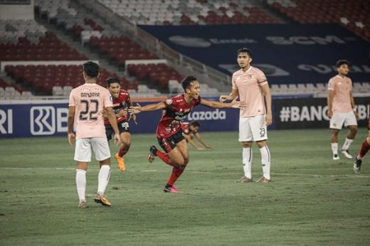 Taklukkan Persik, Bali United FC Kubur Mitos Buruk