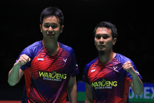 Hadapi Aaron/Soh di Final, Ahsan/Hendra: Harus Lebih Sabar