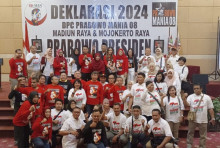 Pelantikan DPC PM 08 di Madiun, Iwan Bule: Sosok Prabowo Subianto Pantang Menyerah dan Pemberani