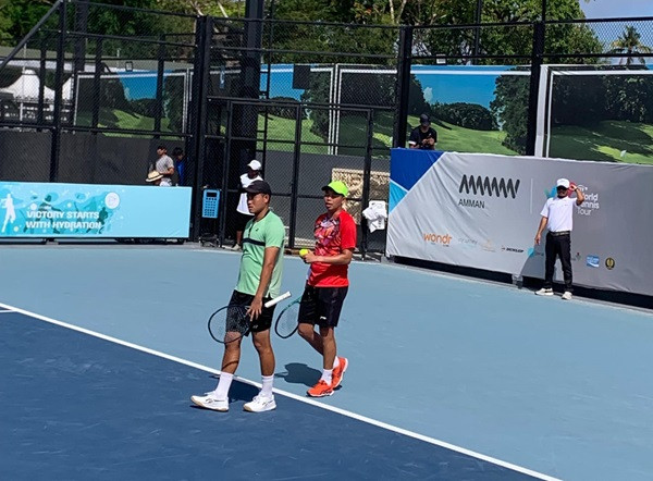 Empat Ganda Putra Indonesia Gagal ke Perempat Final Amman Mineral Mens World Mens Tennis Championship 2024.