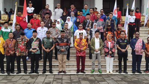 Lepas Kirab Pemuda Nusantara, Deputi Kemenpora: IKN Sebagai Tonggak Sejarah Masa Depan