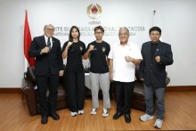 Marciano Beri Semangat Atlet Balap Sepeda Raih Prestasi di Youth Olympic Games Dakar 2026