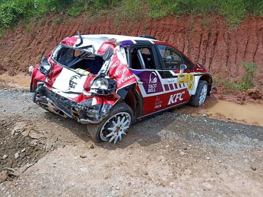 Mobilnya Hancur saat Kecelakaan Sprint Rally, Bamsoet: Alhamdulillah Aman