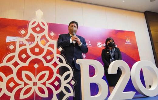 Pada B20 Inception Meeting, Menko Airlangga Tekankan Perlunya Komunikasi Strategi Global untuk Pastikan Akselerasi Pertumbuhan Ekonomi