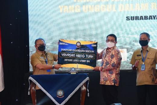 Kerjasama dengan Sekolah Yayasan Hang Tuah, BRI Permudah Belajar dari Rumah dengan Platform Junio Smart
