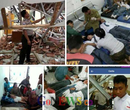 Atap Sekolah Ambruk, 28 Murid Luka-luka dan 2 Meninggal Dunia di Bekasi, DPR: Pemda Harus Usut Kejadian Ini
